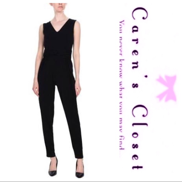 Michael Kors Pants - Micheal Kors Black Knit Jumpsuit